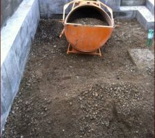 Excavation du vide-sanitaire