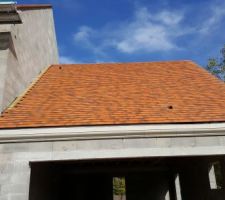 Réalisation de la couverture Ségala Terre cuite 44m²