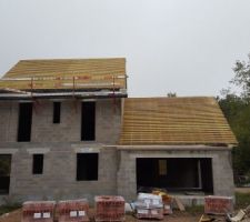 Réalisation de la couverture Ségala Terre cuite 44m²