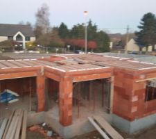 Construction dalle &eacute;tage