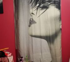 Rideau chambre fille
style paillettes.
