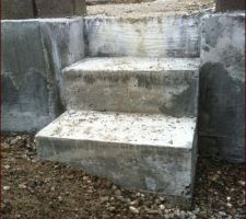 Escalier vide-sanitaire