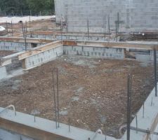 Vide sanitaire en agglo &agrave; bancher