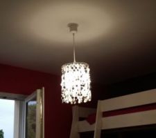 Suspension style paillette
chambre fille