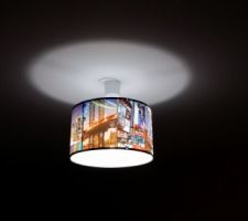 Suspension style new york
chambre enfant.