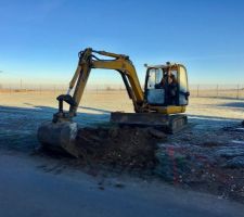 Cr&eacute;ation acc&egrave;s chantier