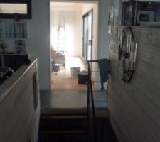 L'ouverture est faite pour la partie etage