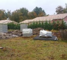 Livraison parpaings et ferrailles