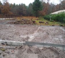 Compactage/Étalage de la terre