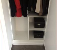 Surélévation placard perso