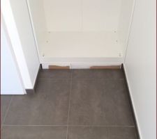 Surélévation placard perso