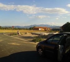 Terrain vu vers vers les albères