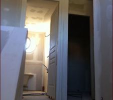1er septembre : cage d'escalier jointée