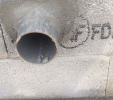 Prise d'air extérieure pour poelle à granulets