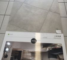 Carrelage des pièces principales en 60X60