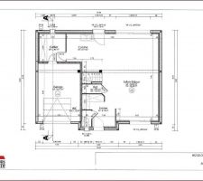 Plan rez-de-chaussée