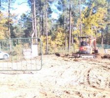 Préparation avant l'ouverture du chantier