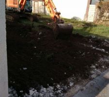 Démolition + terrassement 
Début du chantier