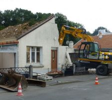 Fin de l'ancienne maison