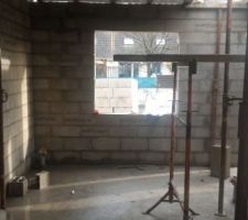 Préparation pour planché étage