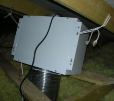 Moteur de hotte déporté