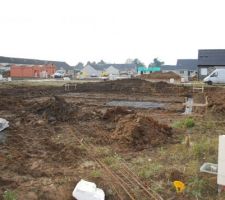 Future façade de la maison