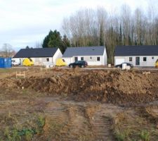 Future façade de la maison