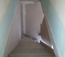 Isolation   fini escalier