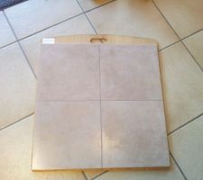 Carrelage 34x34cm "Times Square" coloris Taupe - SdE rdc