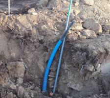9 novembre, un accès au chantier a été réalisé. Des gaines et tuyaux ont commencé à être posés mais n'étant pas experts, on ne sait pas ce que c'est LOL