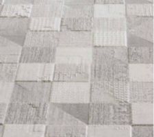 Faïence pour la douche du petit, celle ci sera dans le fond de la douche
la douche fait 90x90