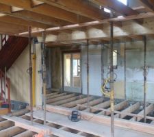 Poutre pour l'etage