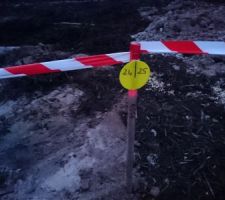 D&eacute;limitation avec nos futurs voisins du lot 25