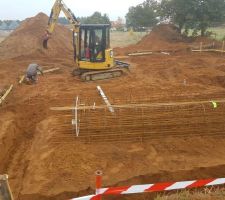 Terrassement en cours