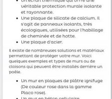Mur derrière poêle ;)