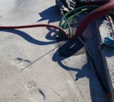 Gaine technique arrivée telecom mal placée