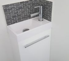 Lave mains toilettes.