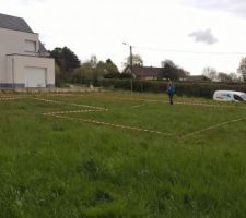 Terrain vu depuis le terrain de notre 1ere implantation par la suite chang&eacute;