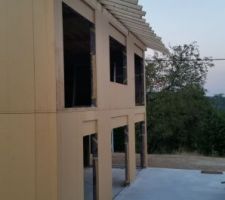 7eme jours des charpentiers  - montage charpente suite 4