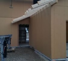 9eme jours   -  on continue la charpente 4