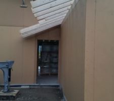 9eme jours   -  on continue la charpente 5