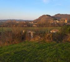 2e morceau de la vue du terrain d'en haut !