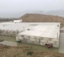 Plan fondation et photo vide sanitaire