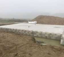 Plan fondation et photo vide sanitaire