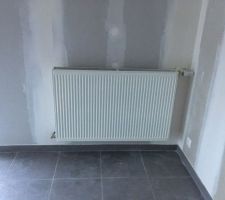 Chauffage installée ! et mise en service !
