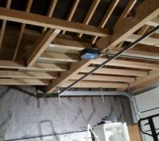 Solivage plancher garage