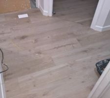 Parquet hall étage