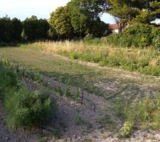 Terrain de 710m² plat de la très bonne terre et un forage...
Après trois terrains qui nous on posés souci enfin le bon!!