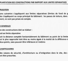 PLU-limite propriété