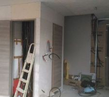 Suite des cloisons RDC